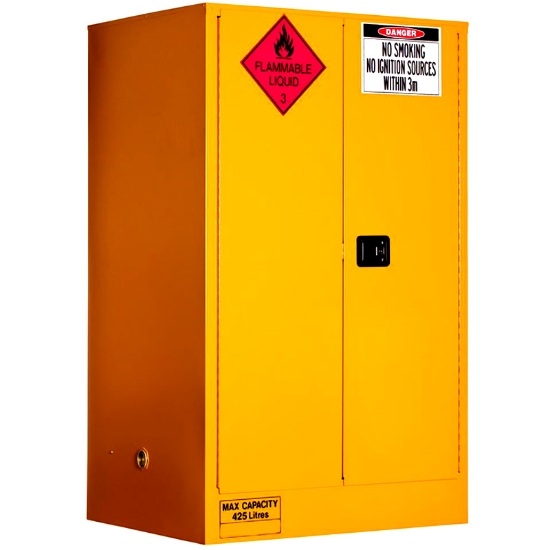 Picture of 425L Flammable Goods Cabinet - 2 Door 3 Shelf